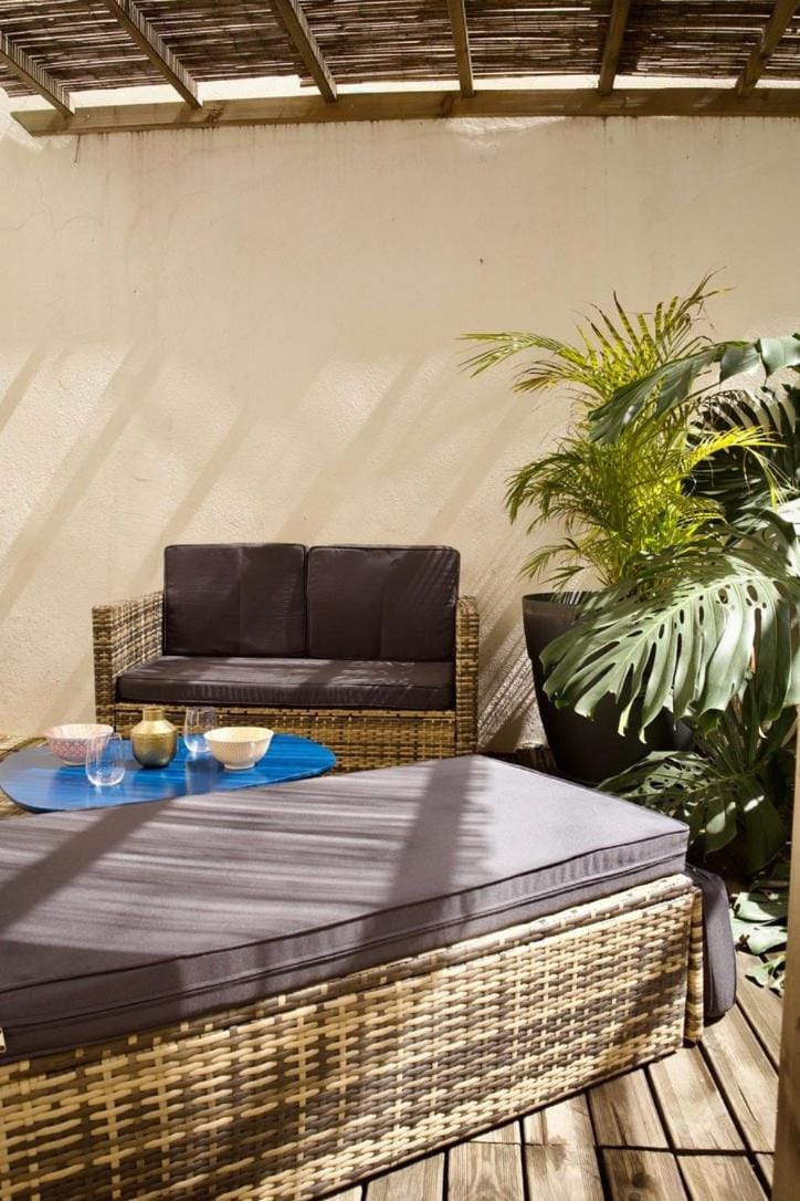 Studio with Big terrace full center with air conditioning Apartment in Nice