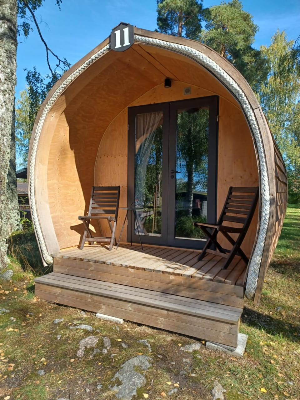 Pyhäranta Camping & Kievari Nature lodge in Finland