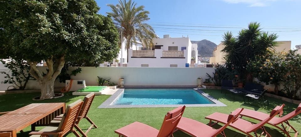 Patio, Garden, Garden view, Pool view, Swimming pool, sunbed