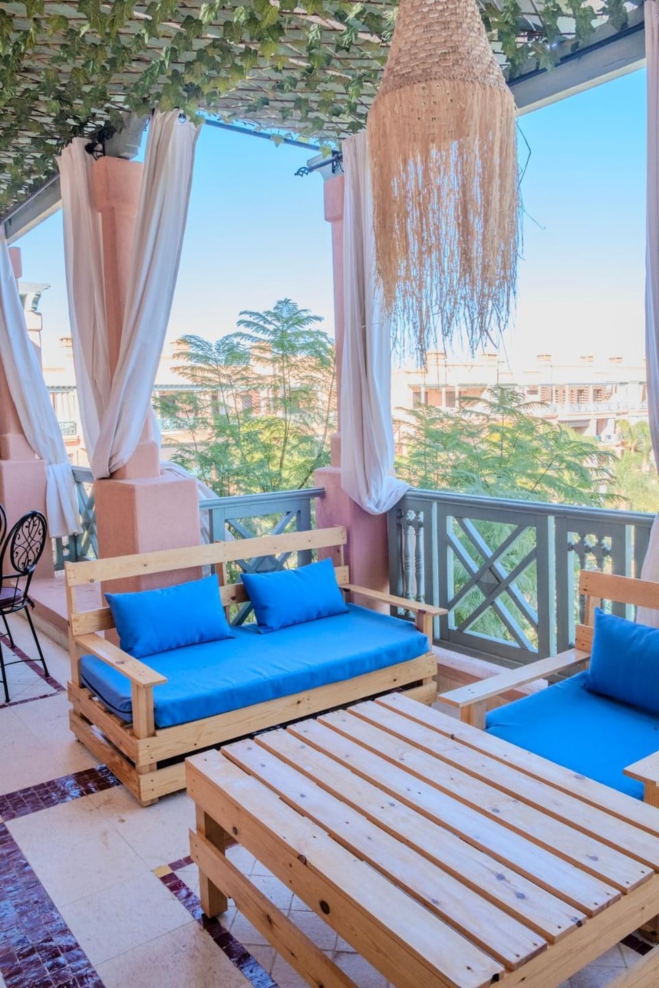 Patio, Day, View (from property/room), Balcony/Terrace, Balcony/Terrace, Living room, Seating area, sunbed