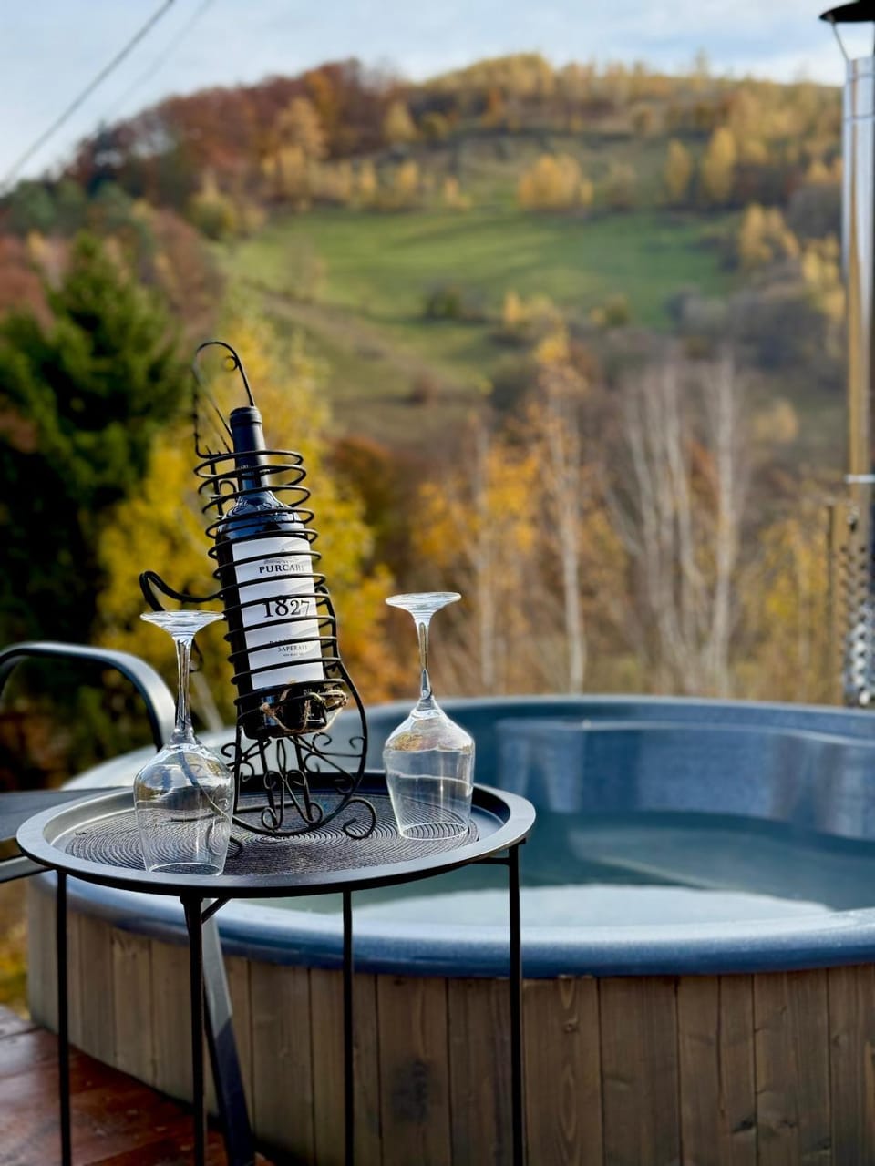 Natural landscape, Hot Tub, Hot Tub, Mountain view