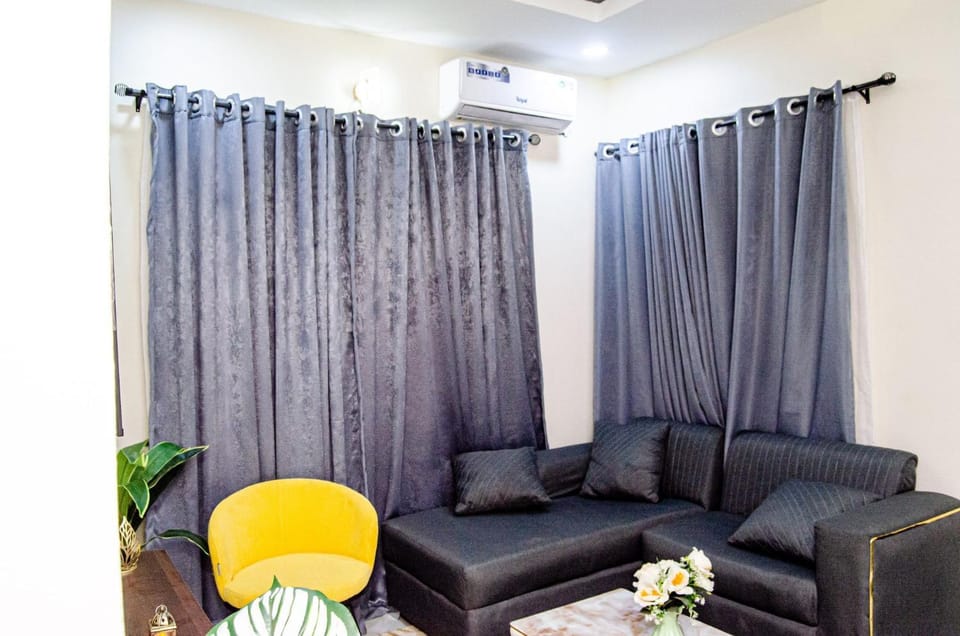 Living room, air conditioner