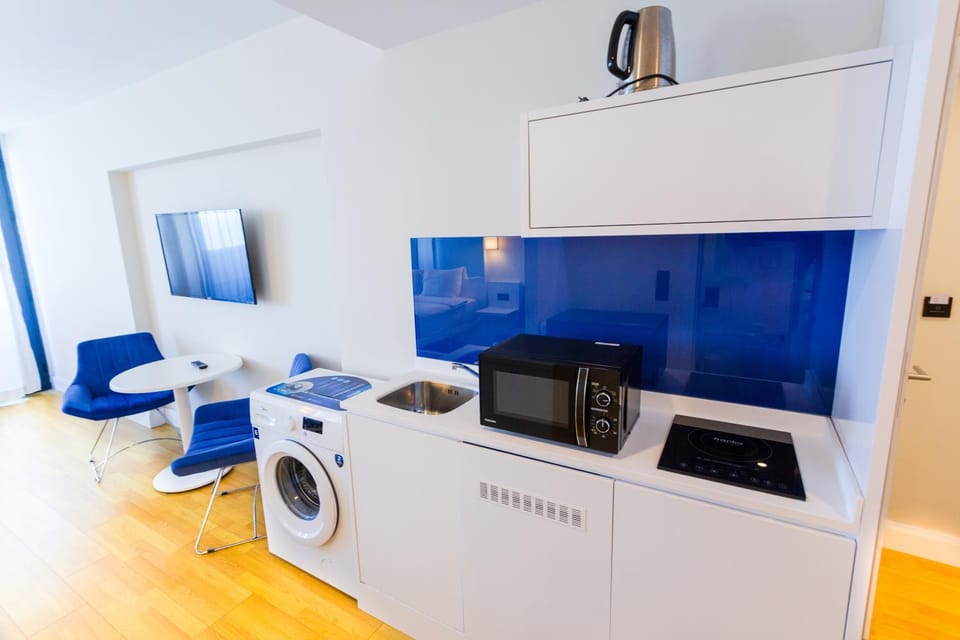 Toilet, Bathroom, Kitchen or kitchenette, Living room, Seating area, minibar, pet friendly, stove, toaster, washing machine, dryer