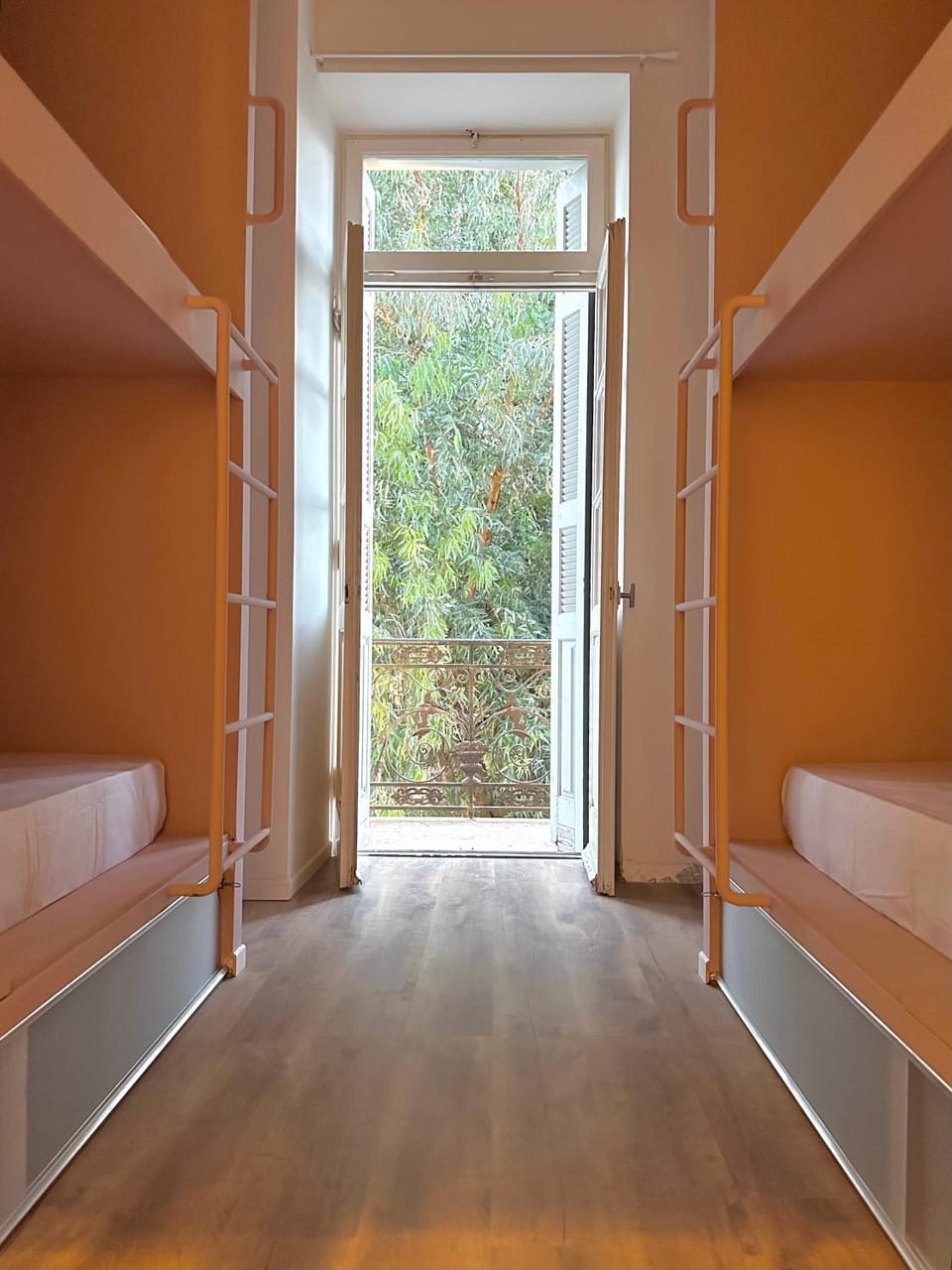 Bed, View (from property/room), Balcony/Terrace, Bedroom, bunk bed, locker