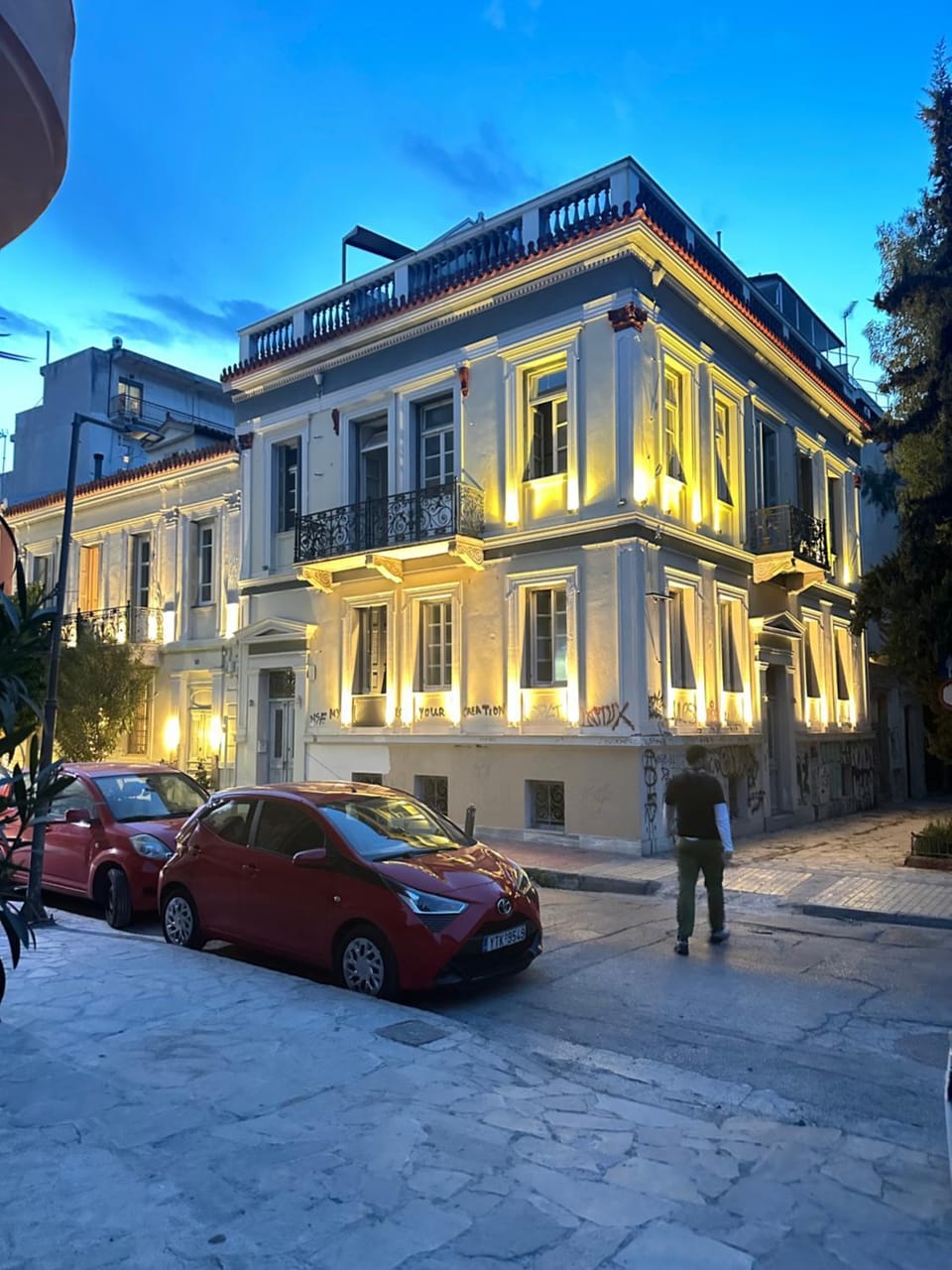 Property building, Day, Location, Parking