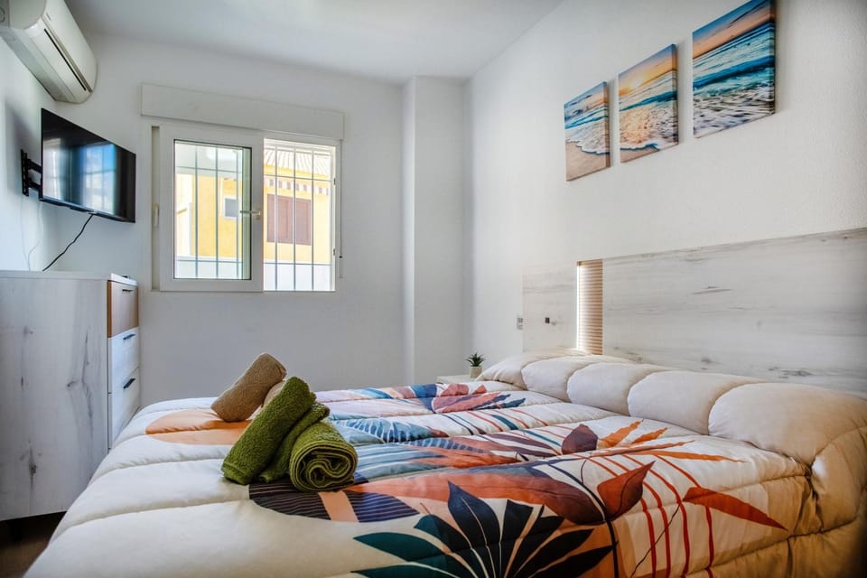 Apto Primera Línea con Piscina - Guipas Beach Apartment in Puerto de Mazarrón
