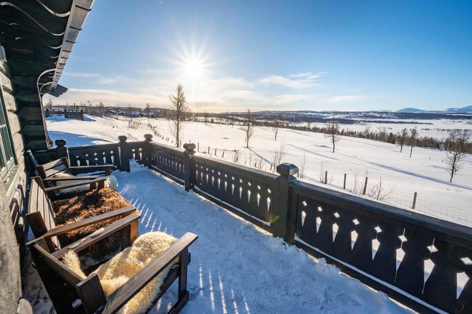 Natural landscape, Winter, View (from property/room), Balcony/Terrace