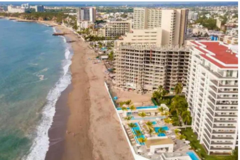 Property building, Beach, Sea view