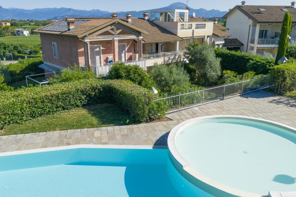 Property building, Natural landscape, Pool view, Swimming pool, Swimming pool