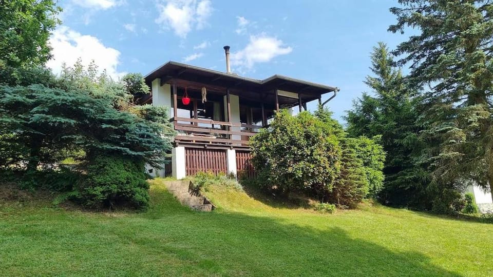 Cozy wooden cottage right next to the forest House in Czechia