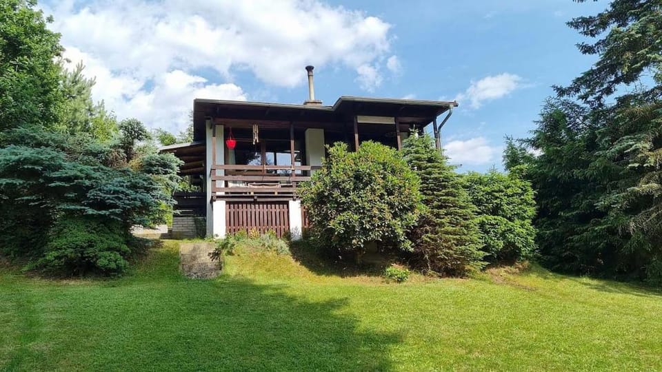Cozy wooden cottage right next to the forest House in Czechia
