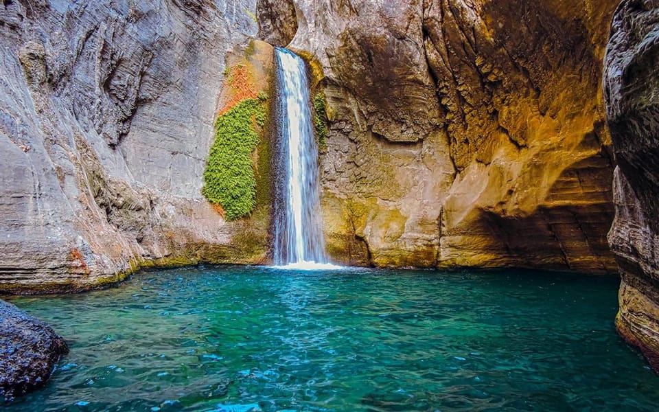 Sapadere Canyon tour in Alanya private tour by vip car Docked boat in Alanya