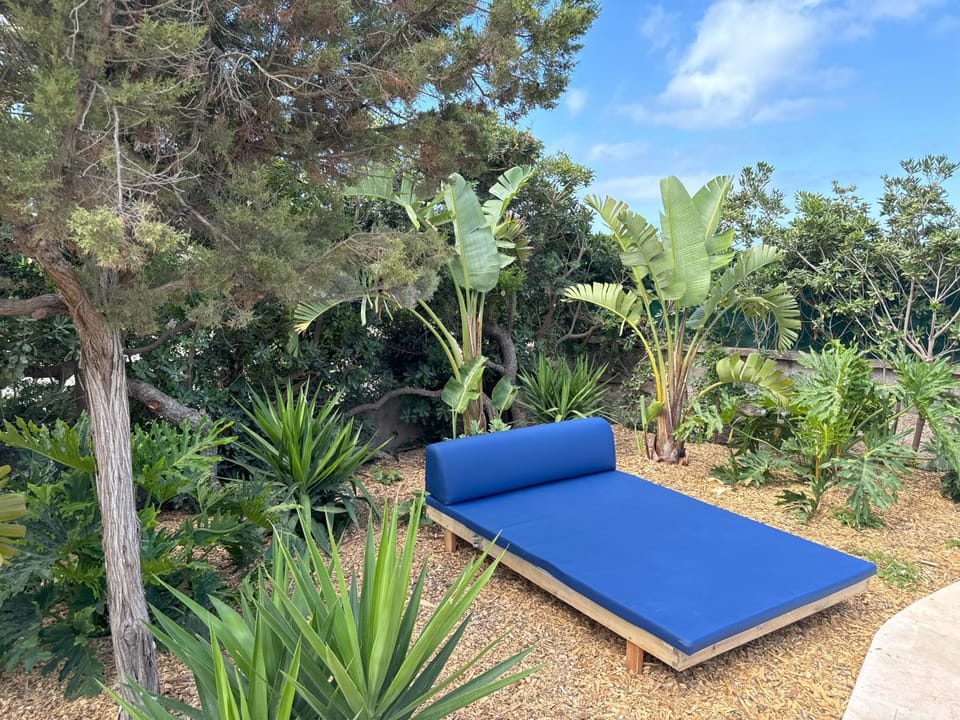 Garden, sunbed