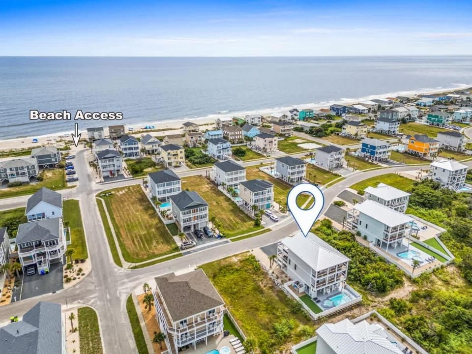 Second Wind by Brunswick Vacation Rentals- OIB 5BR with Pool, Spa & Putting Green House in Ocean Isle Beach