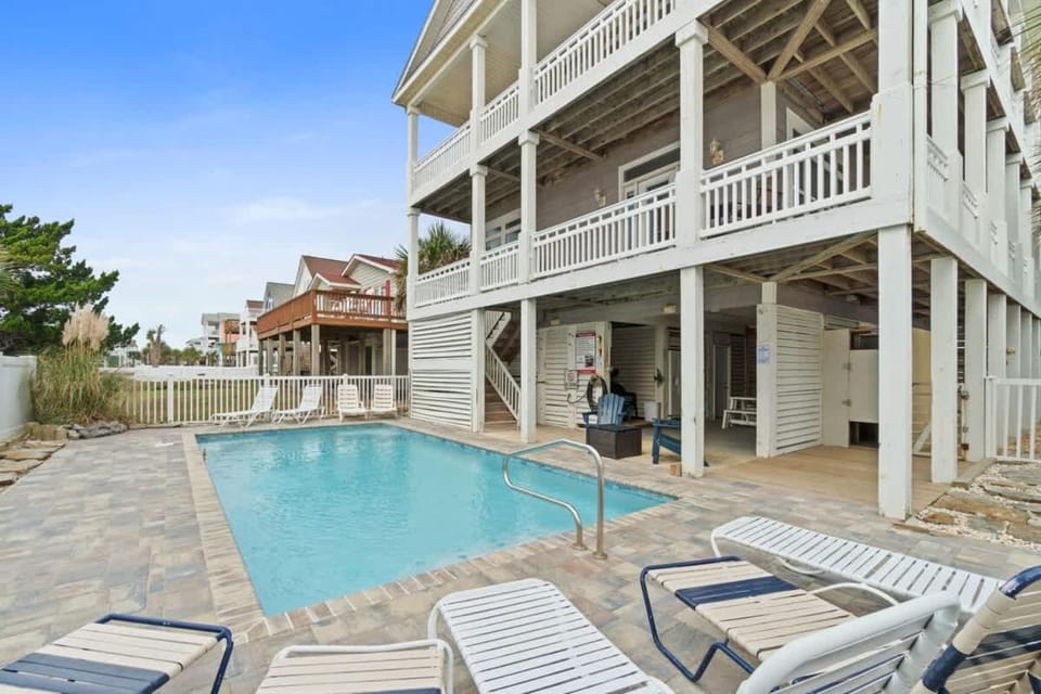 On the Rocks by Brunswick Vacation Rentals- 4BR OIB Retreat with Pool & Views House in Ocean Isle Beach
