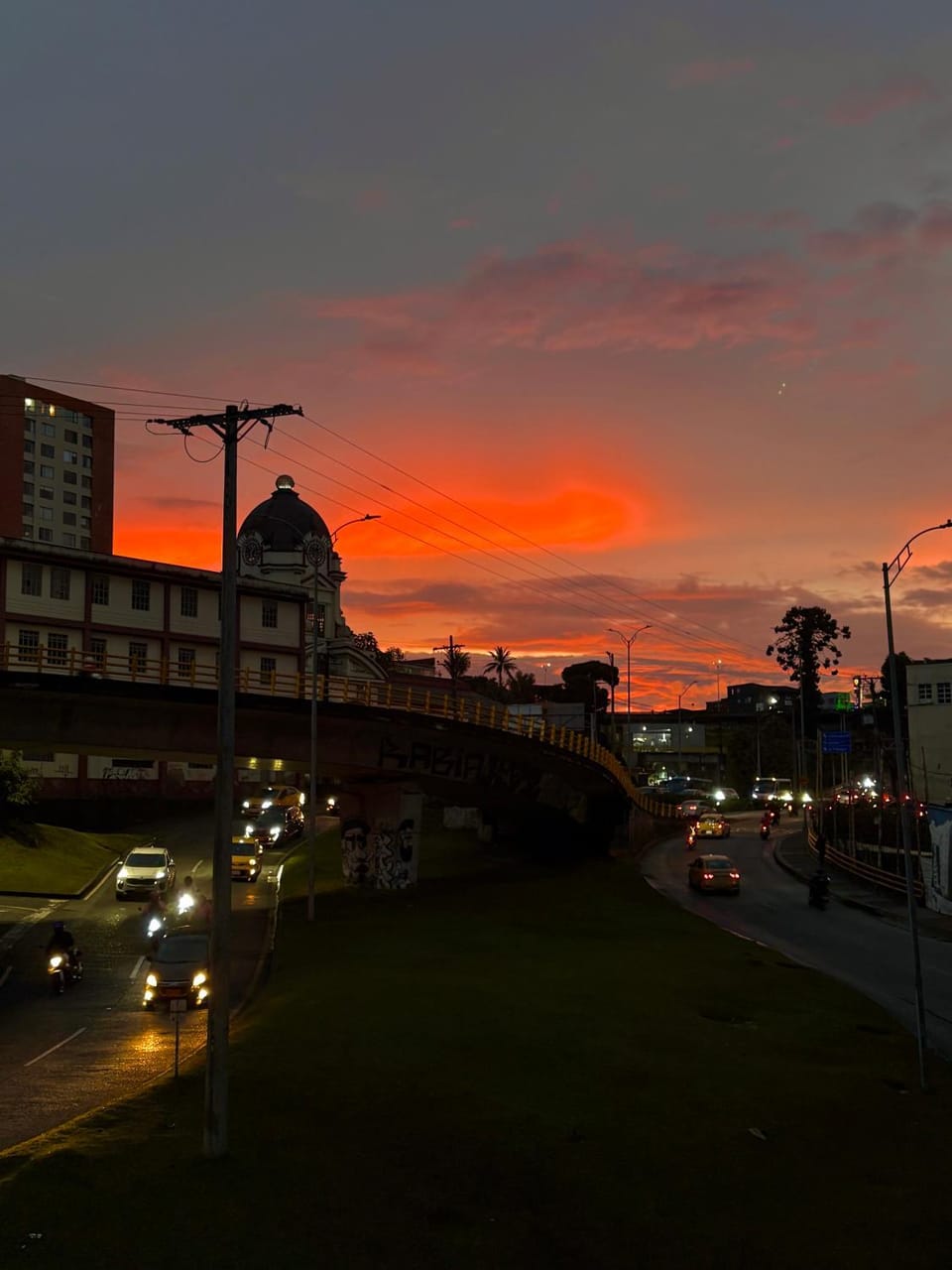Night, Neighbourhood, Location, Sunset