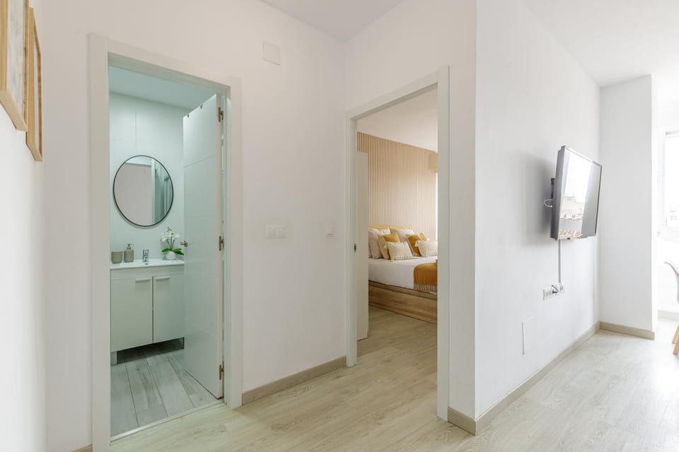 Bathroom, Living room