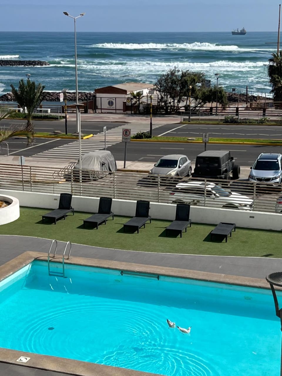 Pool view, Swimming pool