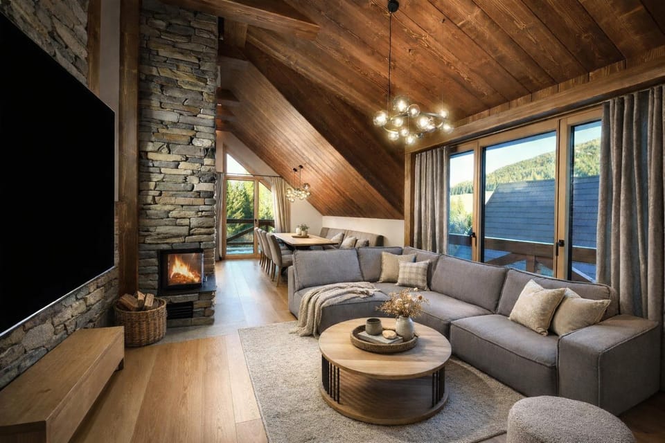Chalet Oasis at Chalets Kvačianska dolina Nature lodge in Slovakia