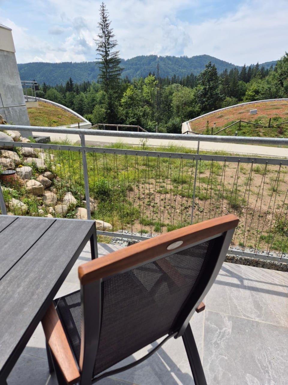 Natural landscape, View (from property/room), Balcony/Terrace, Garden view, Mountain view
