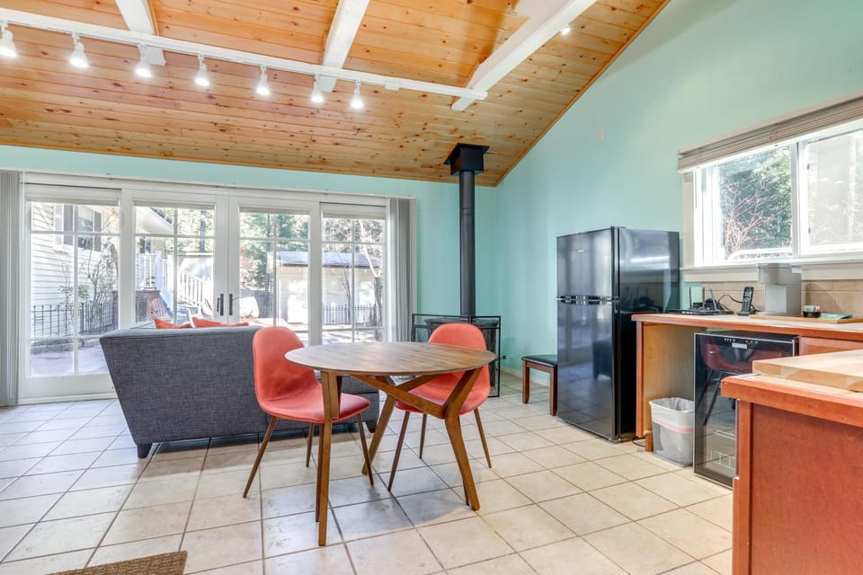 Drive to Major Parks: Nature Getaway in West Point Apartment in Calaveras County