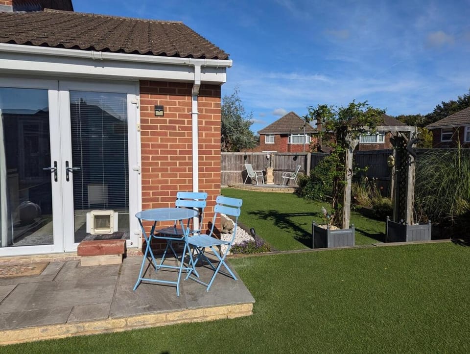 Property building, Garden view