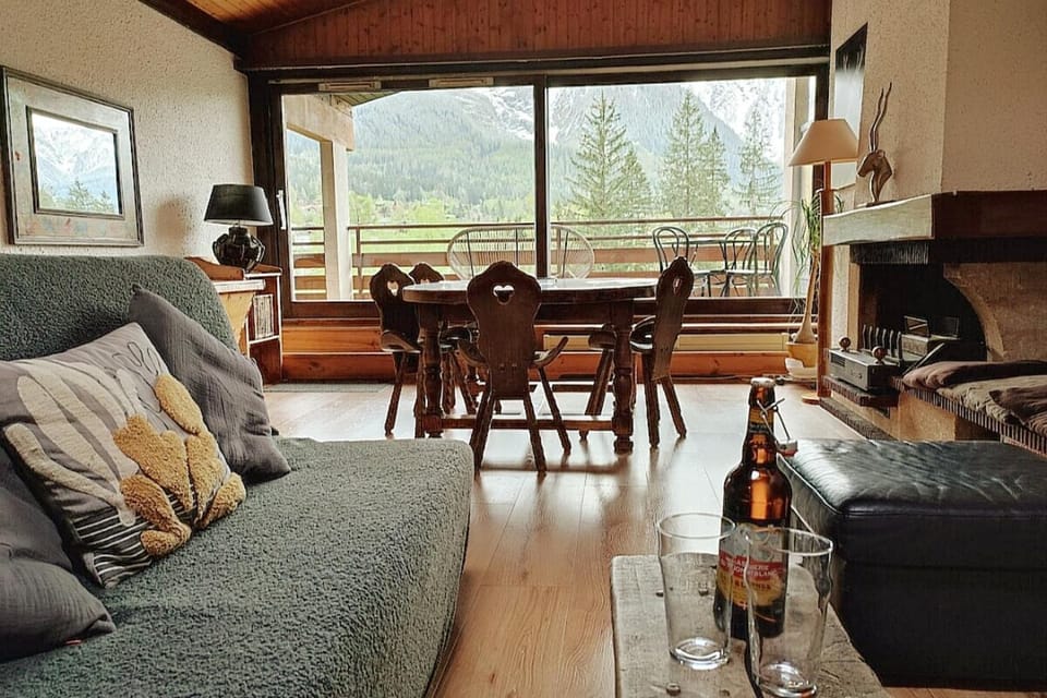 Charming T3 with terrace in Chamonix Apartment in Les Houches