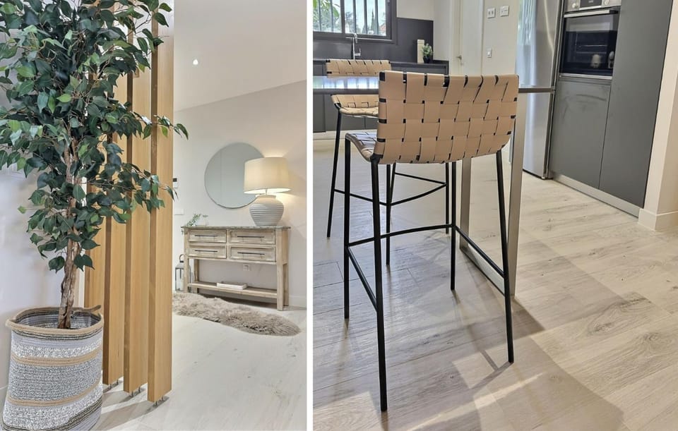 Kitchen or kitchenette, Seating area