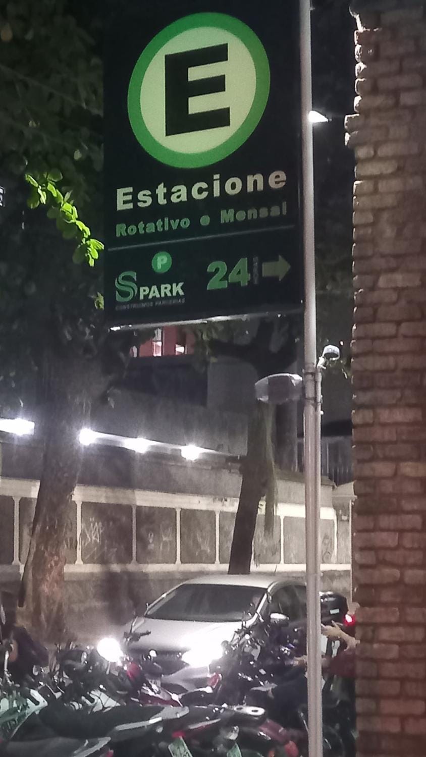 Night, Street view, Parking