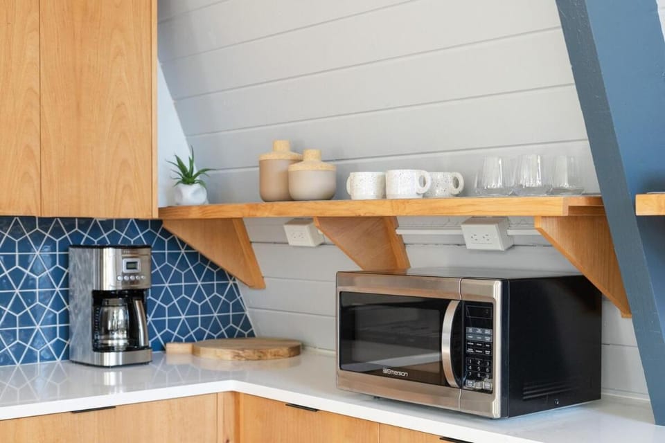 Shadow Peak A-frame by Oregon Coast Modern Chalet in Manzanita