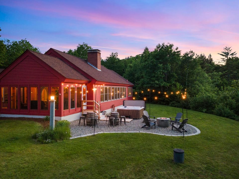 Property building, Patio, Garden view