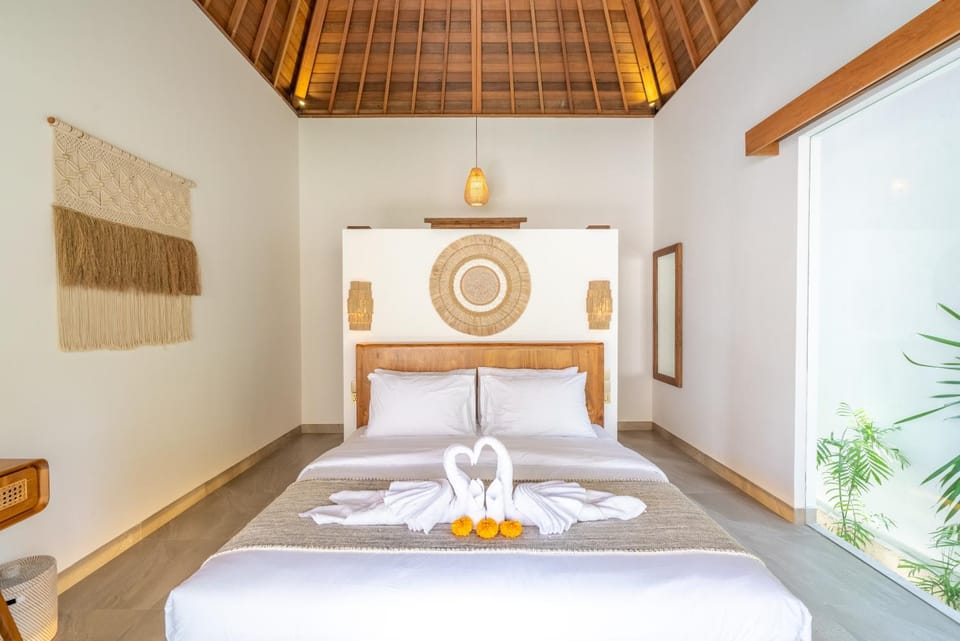 Bed, Bedroom, air conditioner