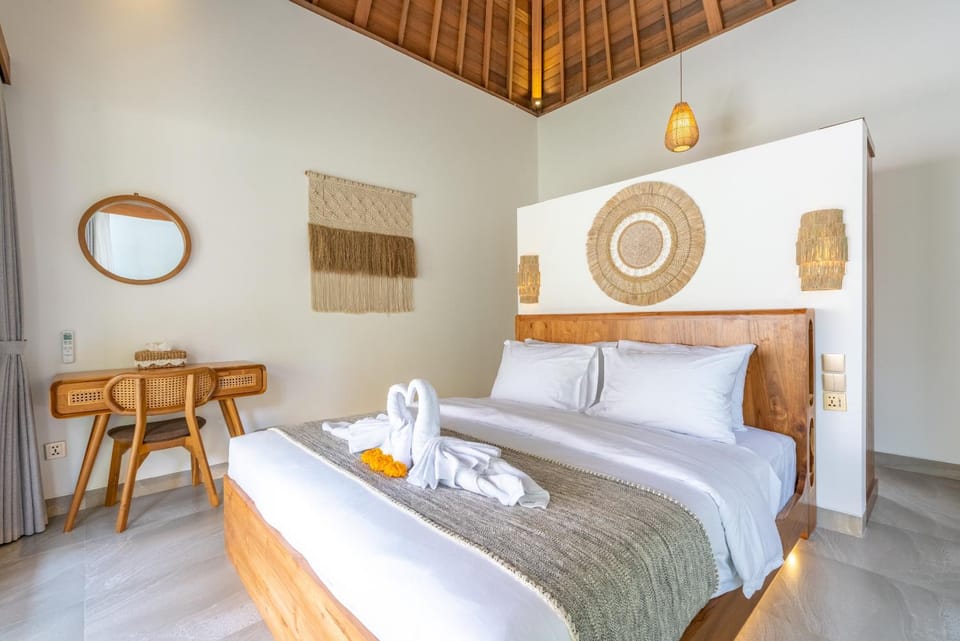 Bed, Bedroom, air conditioner