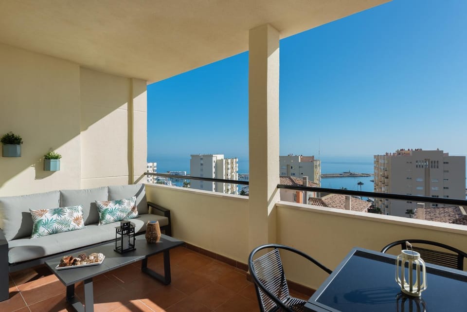 Terrace by the Sea Penthouse & Puerto de Estepona Apartment in Estepona