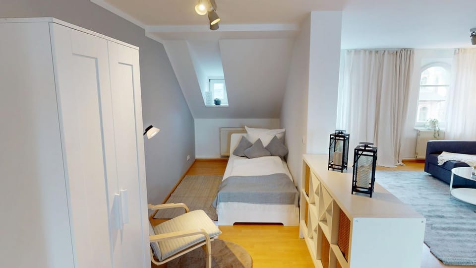 Living room, Bedroom