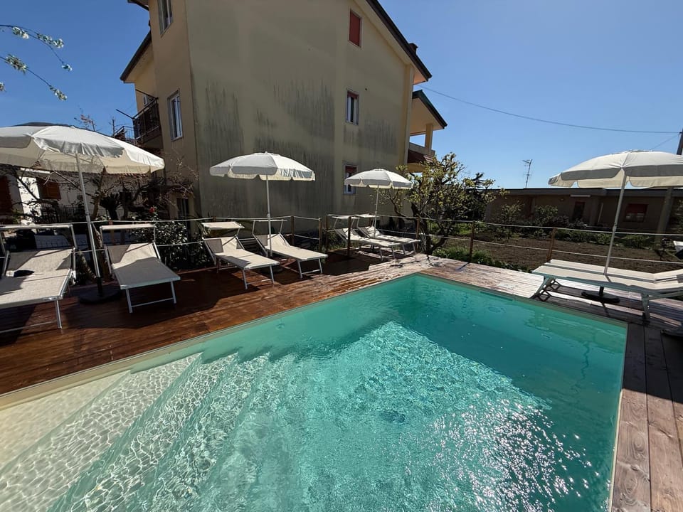 Patio, Pool view, Swimming pool