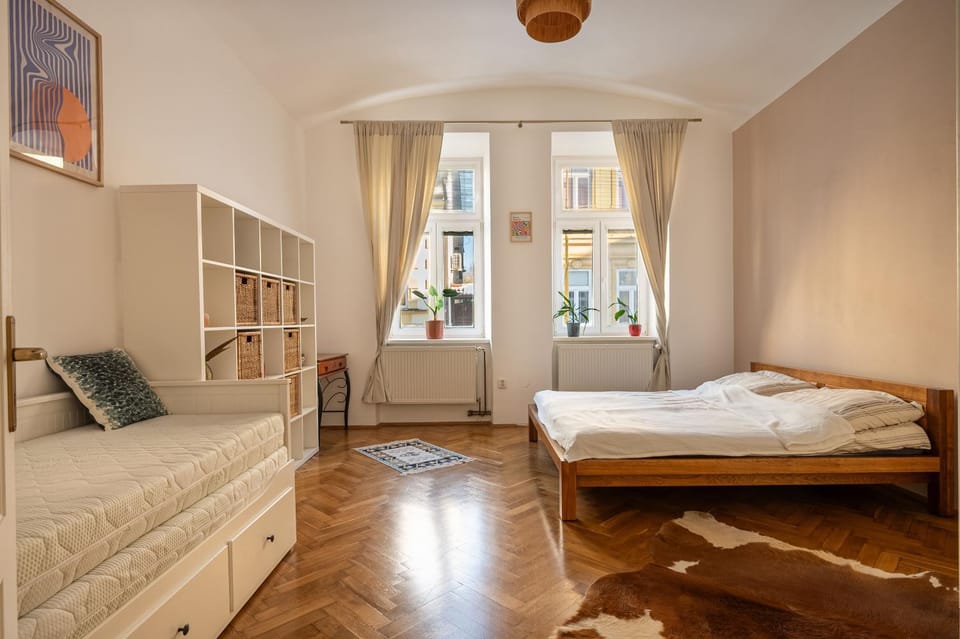 Spacious city flat with courtyard Apartment in Slovakia