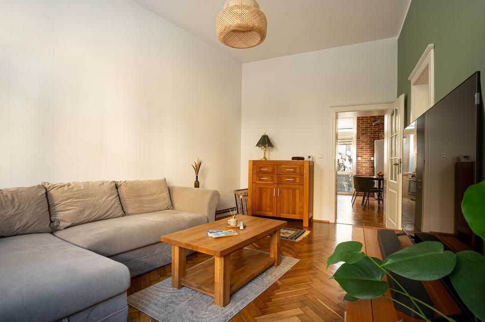 Spacious city flat with courtyard Apartment in Slovakia