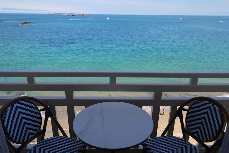View (from property/room), Balcony/Terrace, Sea view