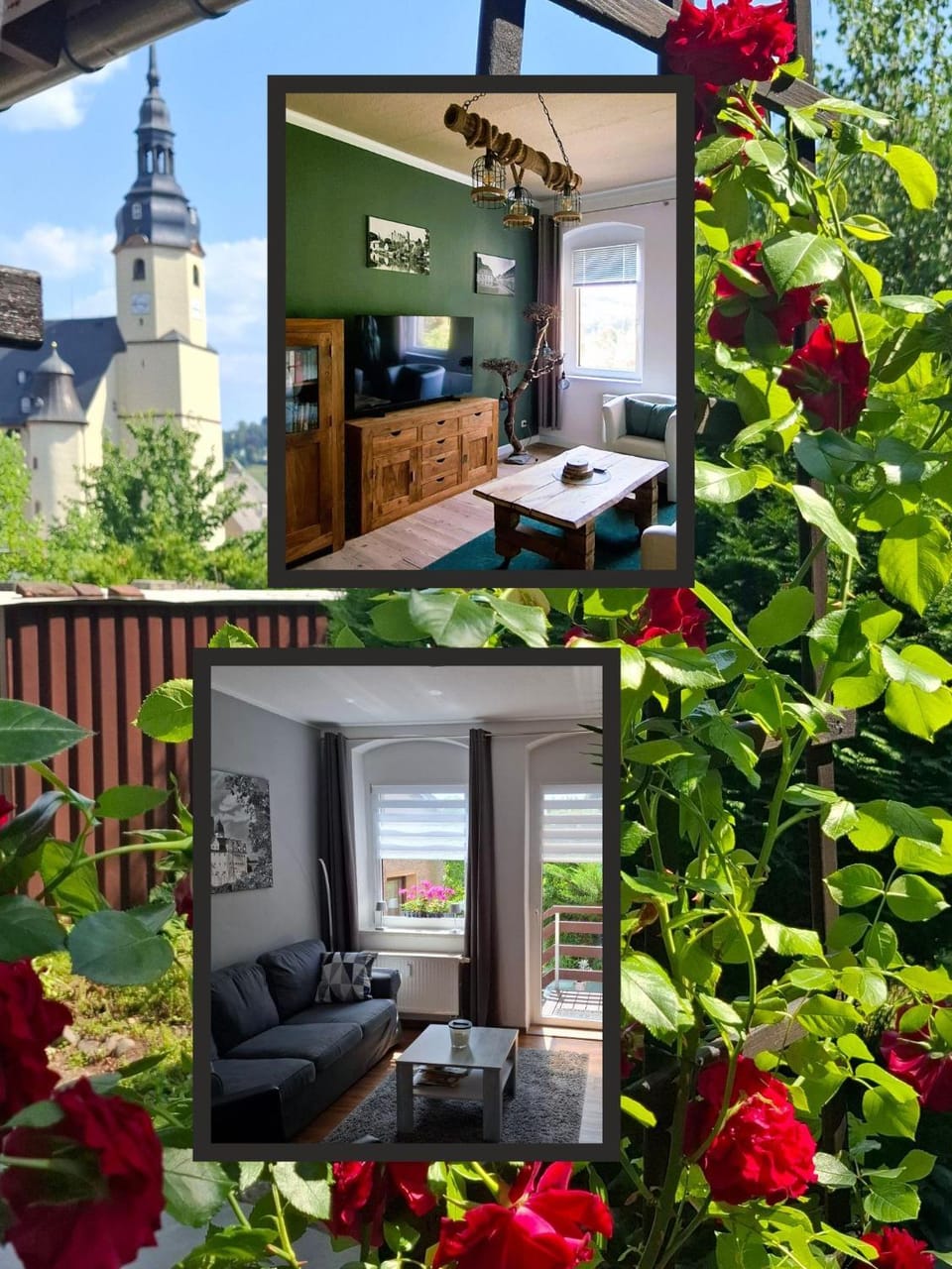 Ferienwohnung mit Terrasse im Zschopauer Herzen Apartment in Erzgebirgskreis