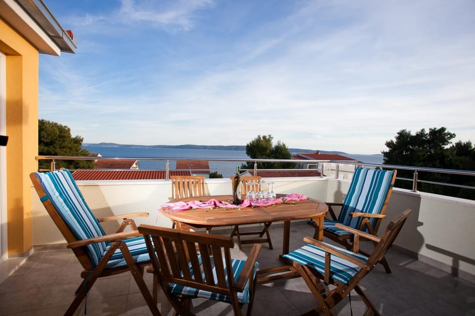 Spring, Balcony/Terrace, Evening entertainment, Sea view, Sunset