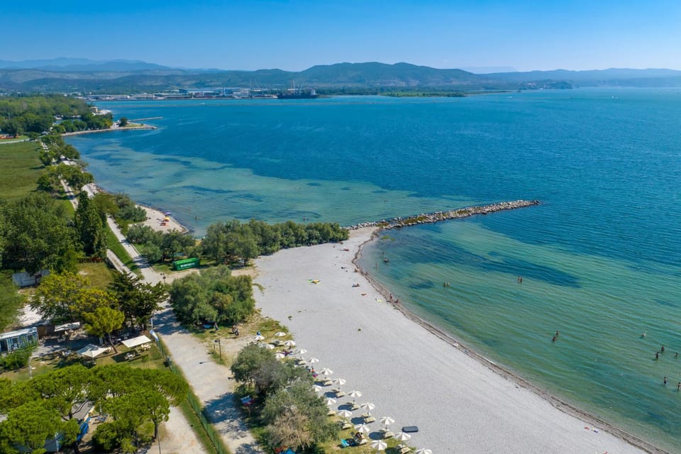 Nearby landmark, Day, Natural landscape, Bird's eye view, Beach, Sea view