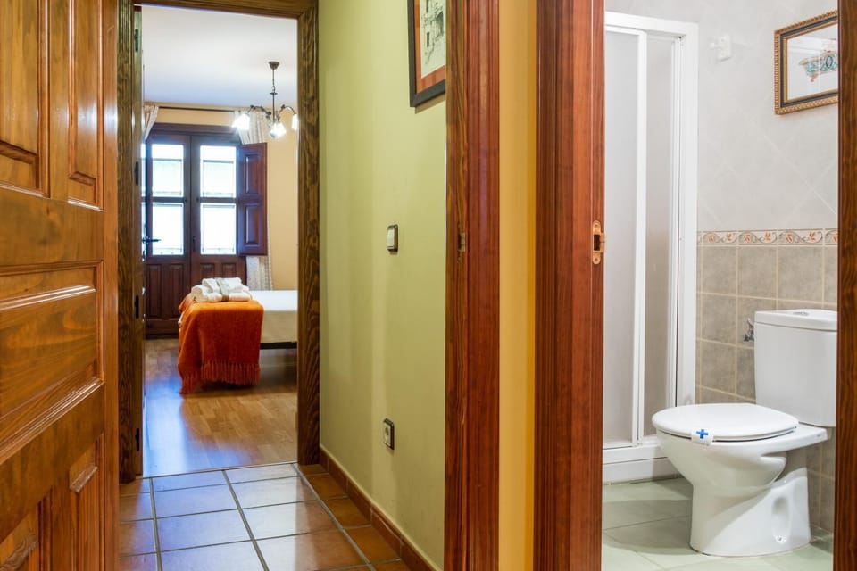 Bathroom, Living room