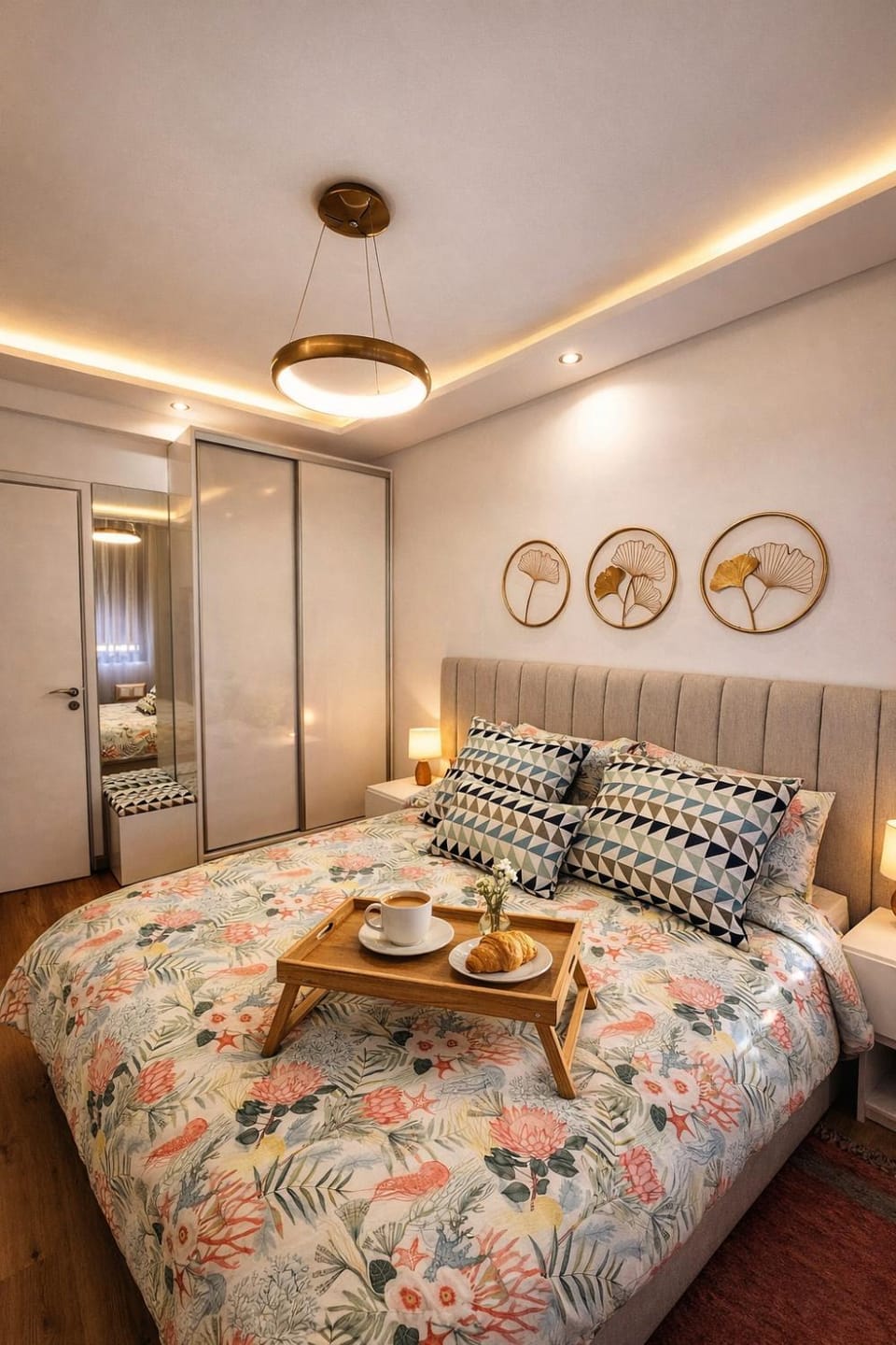 Bed, Coffee/tea facilities, Bedroom, storage, wardrobe