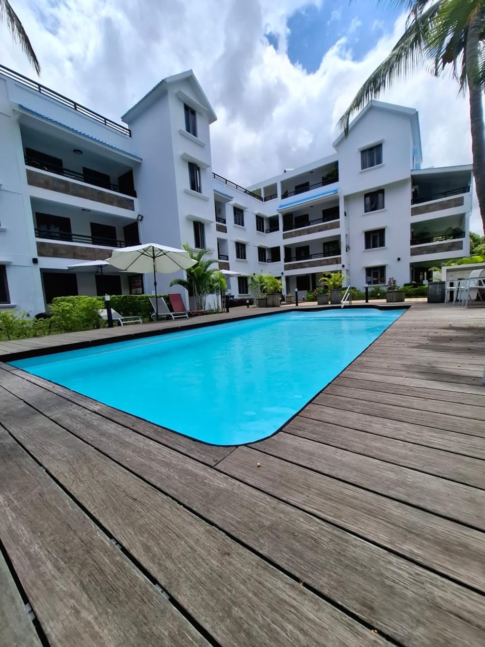 Property building, Pool view, Swimming pool