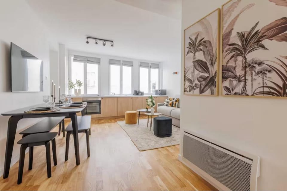 Suite-appartement 4stars pour 6 à 10 min du Marais Apartment in Paris