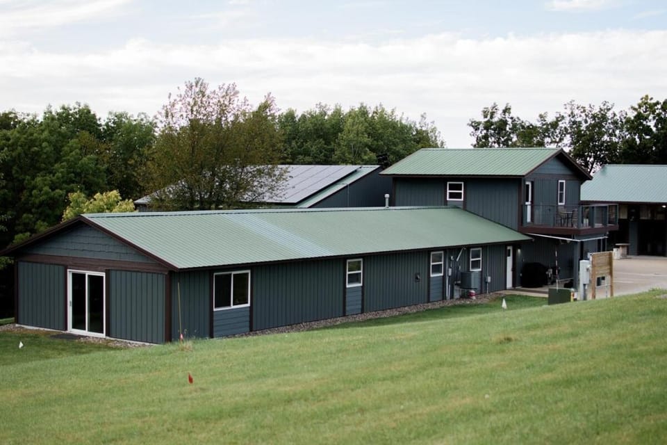 Duct-Tape Lodge House in Wisconsin
