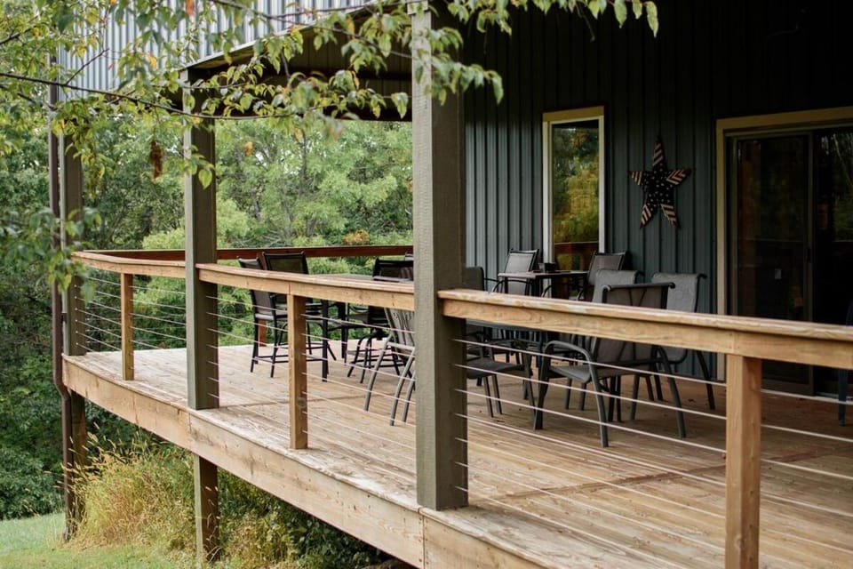 Duct-Tape Lodge House in Wisconsin