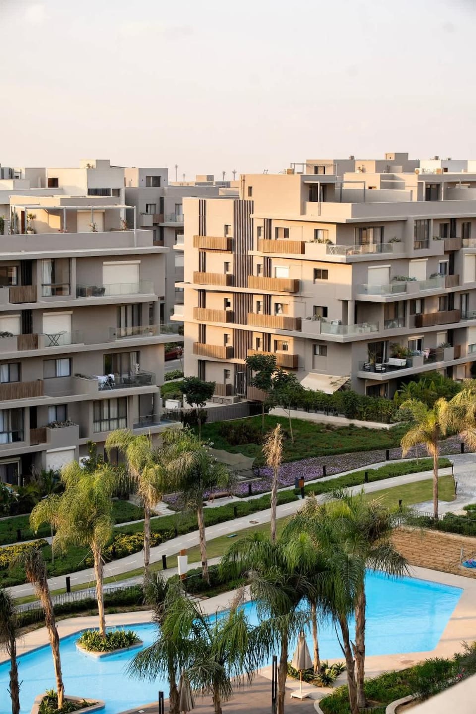 VELORA Serviced Rooftop Studio With Private Jacuzzi in Sodic New cairo Apartment in New Cairo City