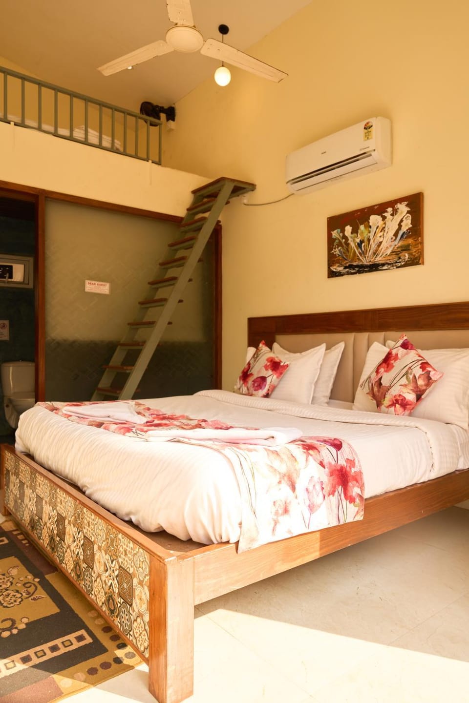 Divine Beach cottages on Arambol beach Bed and Breakfast in Goa, India